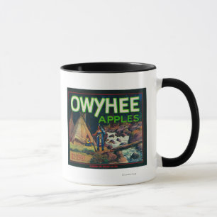 Owyhee Apple Crate LabelNampa, ID Mug