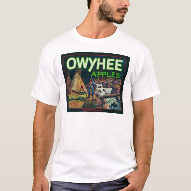 Owyhee Apple Crate LabelNampa, ID T-Shirt (Front)