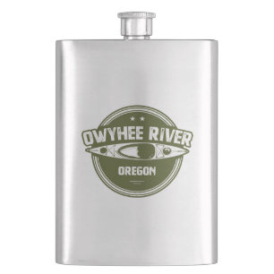Owyhee River, Oregon Hip Flask