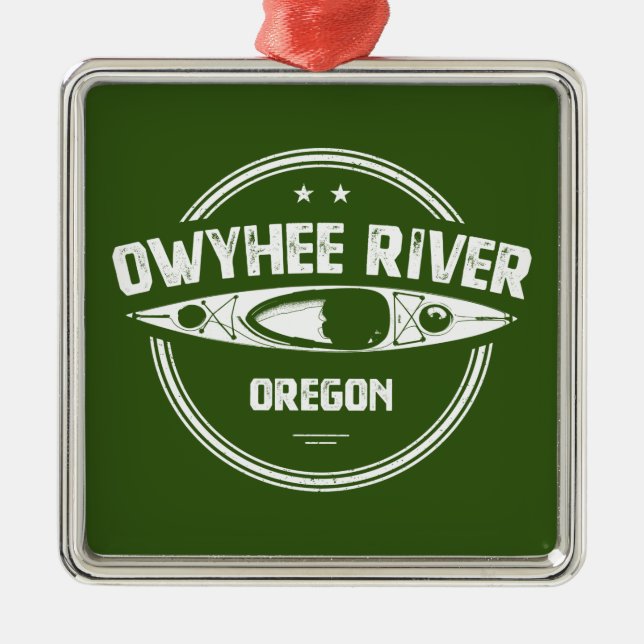 Owyhee River, Oregon Metal Ornament (Front)