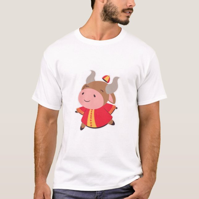 Ox New Year 2033  T-Shirt (Front)