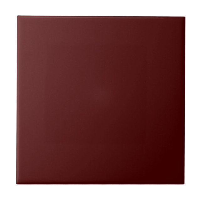 Oxblood Red 4A0000 Colour, With Option to Add Imag Tile (Front)