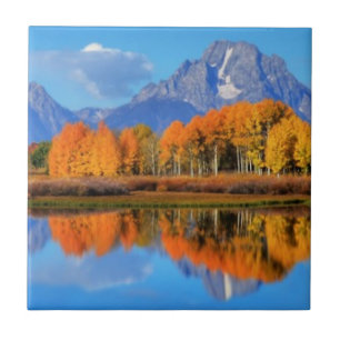 Oxbow Bend Sunrise Tile