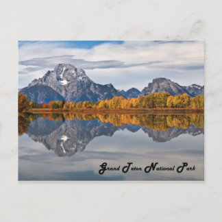 Oxbox Bend in the Fall Postcard