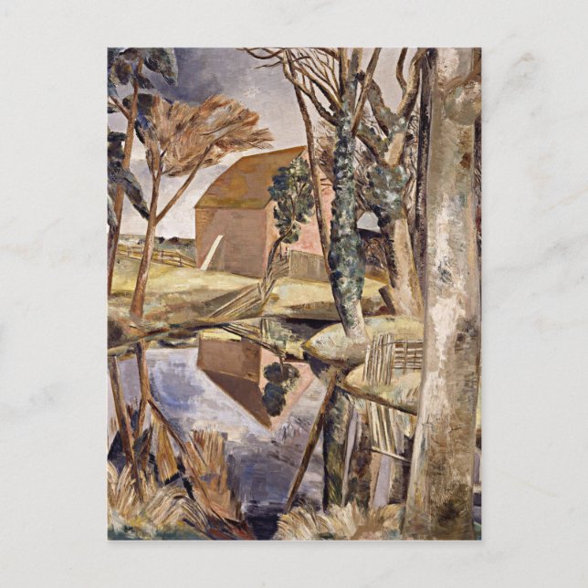 Oxenbridge Pond by Paul Nash Postcard (Front)