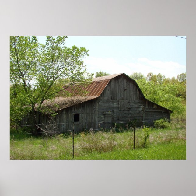 Oxford, Arkansas Barn poster (Front)