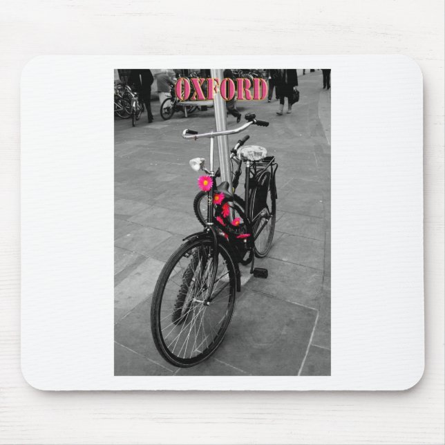 Oxford bike mouse pad (Front)