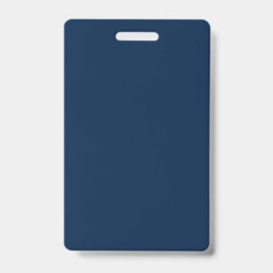 Oxford Blue Vertical Event Badge – Customizable