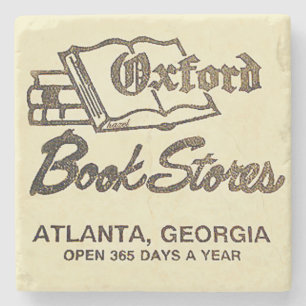 Oxford Bookstore, Atlanta Georgia Marble Coaster