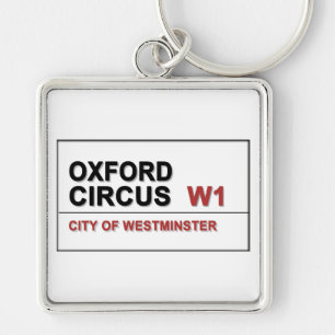 Oxford Circus Lodon England Keychain