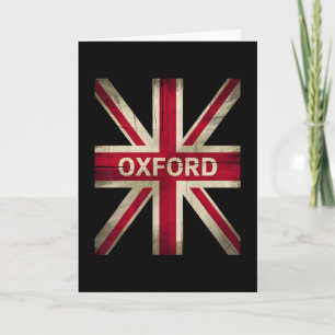 Oxford England Britain Uk History Vacation Souveni Card