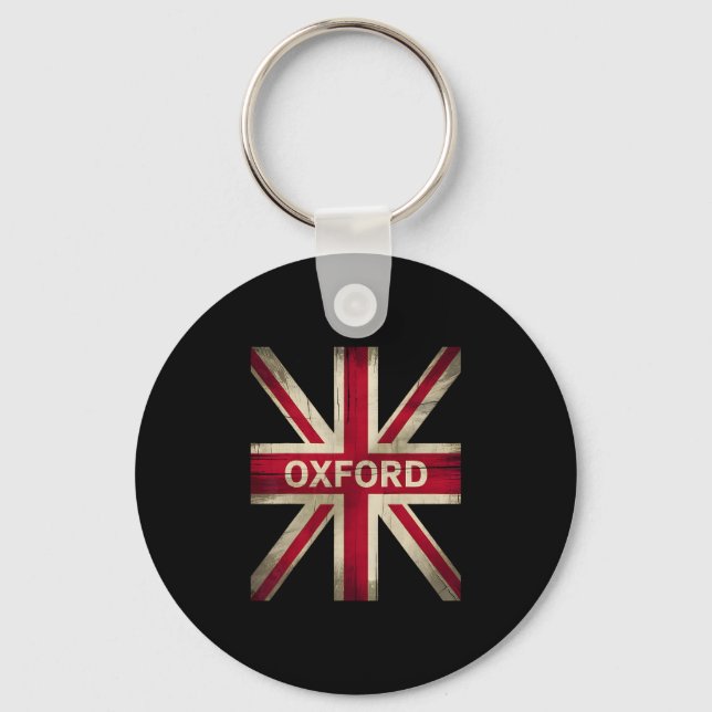 Oxford England Britain Uk History Vacation Souveni Keychain (Front)