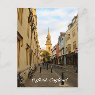 Oxford, England Postcard