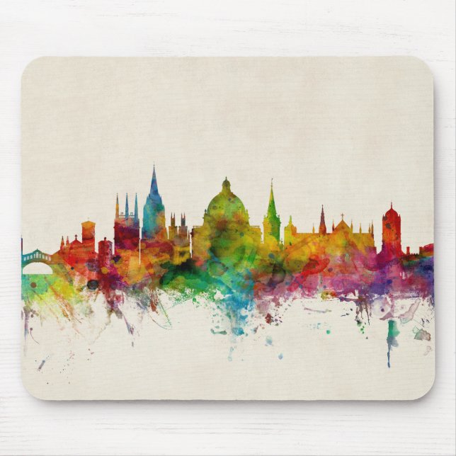 Oxford England Skyline Mouse Pad (Front)