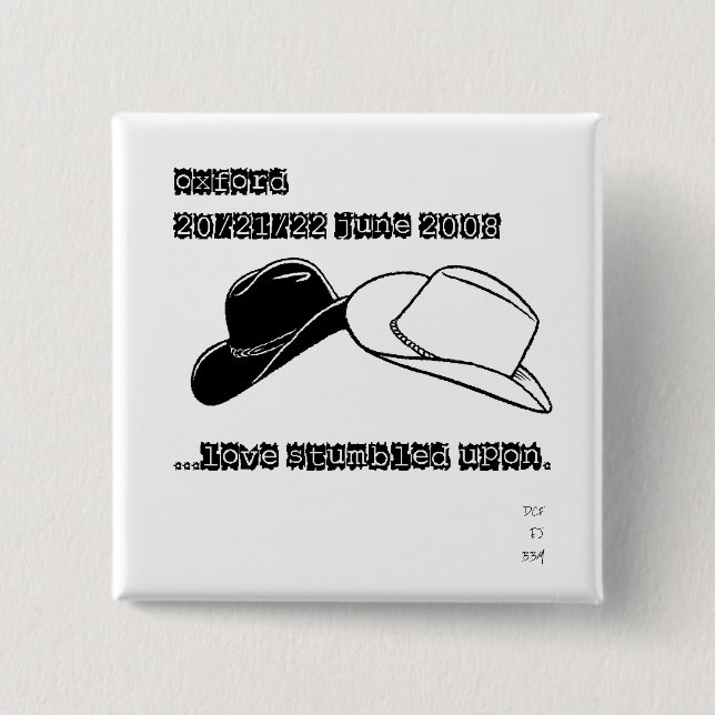 Oxford Exclusive Refrigerator Magnet 2 Inch Square Button (Front)