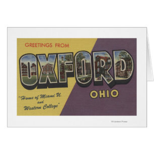 Oxford, l'Ohio - Miami U et université occidentale