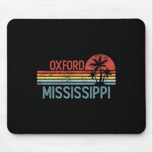 Oxford Mississippi Funny Usa City Trip Home Roots Mouse Pad