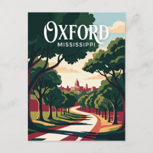 Oxford Mississippi Postcard
