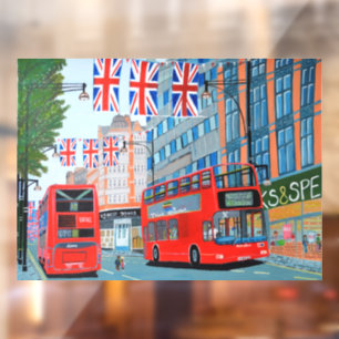 Oxford Street Poster Window Cling