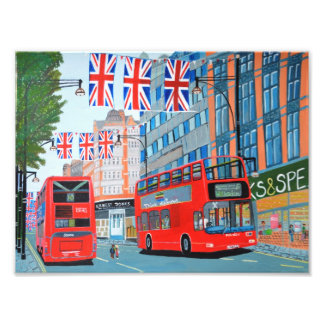 Oxford Street - Queen Diamond Jubilee Photo Print