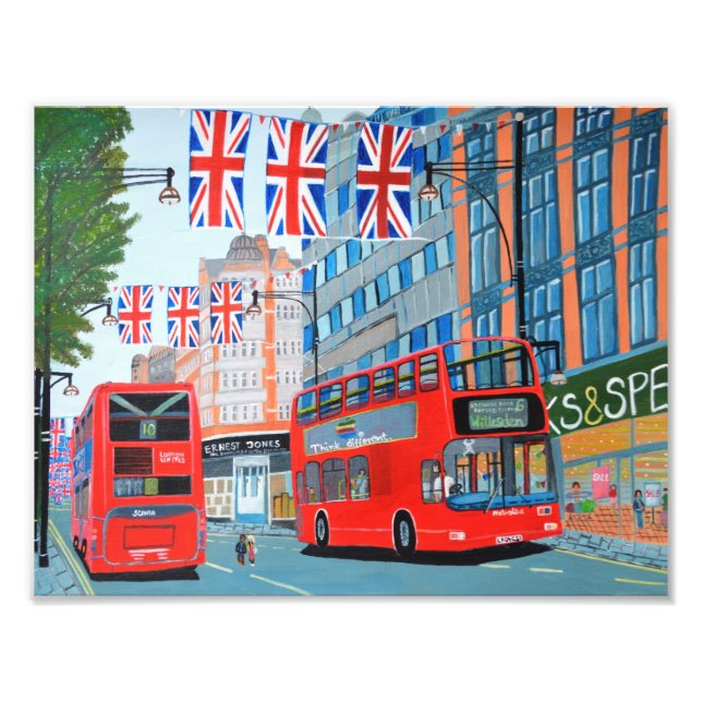 Oxford Street- Queen Dimond Jubilee Photo (Front)