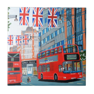 Oxford Street- Queen's Diamond Jubilee Tile