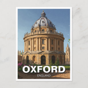 Oxford University Radcliffe Camera England Travel Postcard