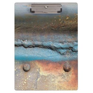 Oxidized Metal Clipboard