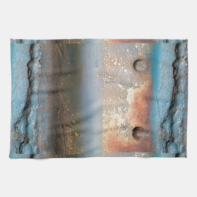 Oxidized Metal Kitchen Towel (Horizontal)