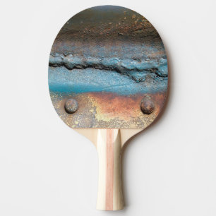 Oxidized Metal Ping Pong Paddle