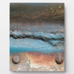 Oxidized Metal Plaque