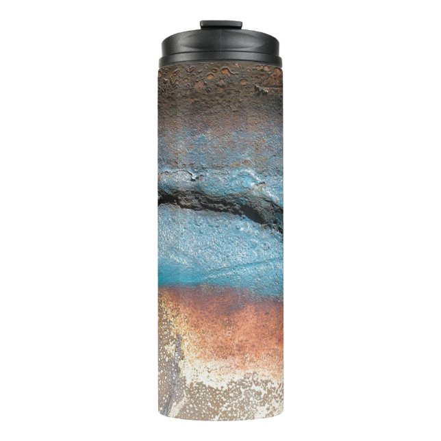 Oxidized Metal Thermal Tumbler (Front)