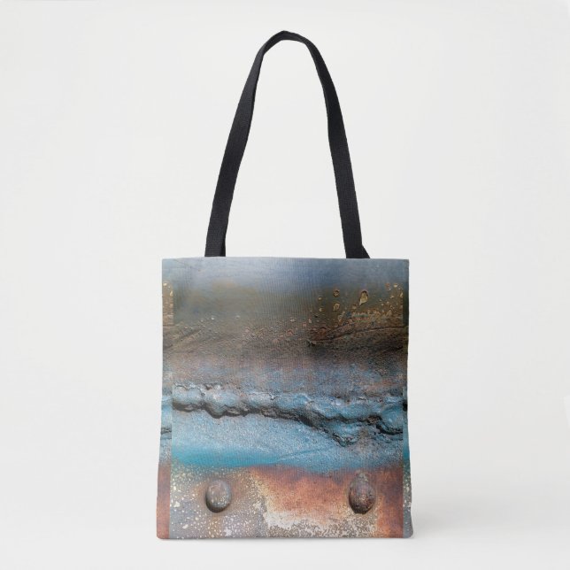 Oxidized Metal Tote Bag (Front)