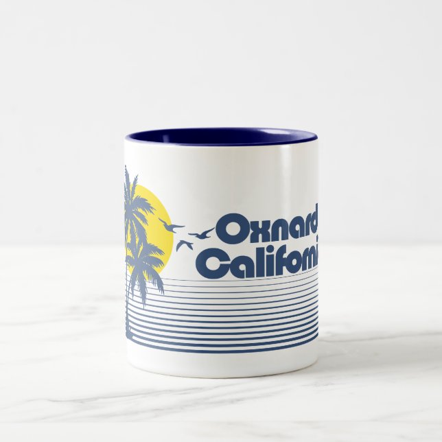 Oxnard California Two-Tone Coffee Mug (Center)