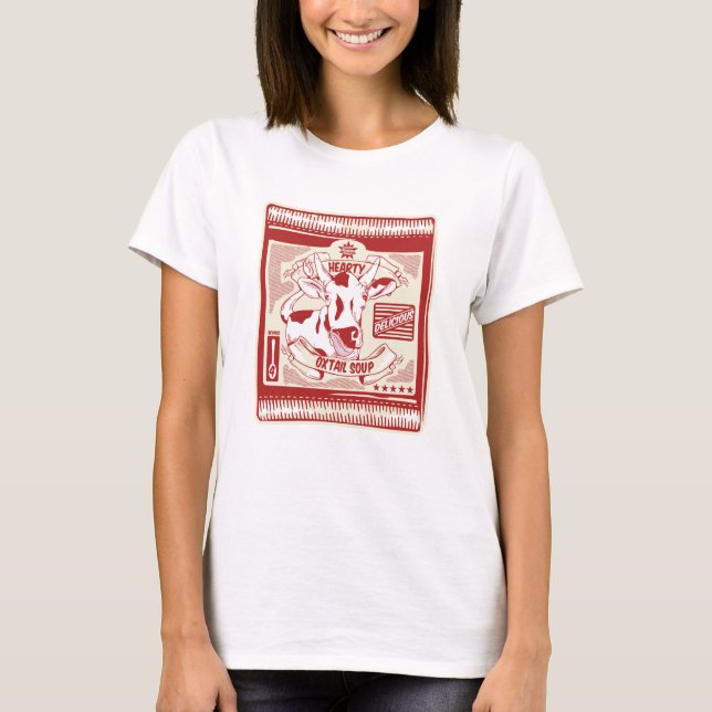 Oxtail soup pop art T-Shirt (Front)