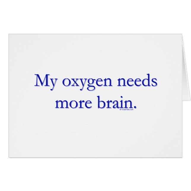 Oxy cerveau (Devant horizontal)