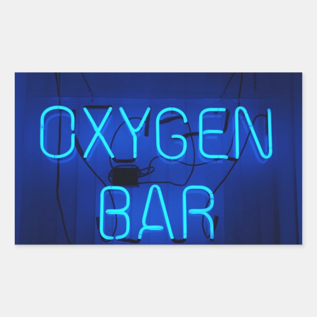 Oxygen Bar Sticker (Front)