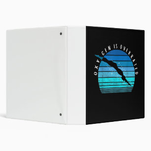 Oxygen Is Overrated Swimmer Gifts Swim Team Coach Binder