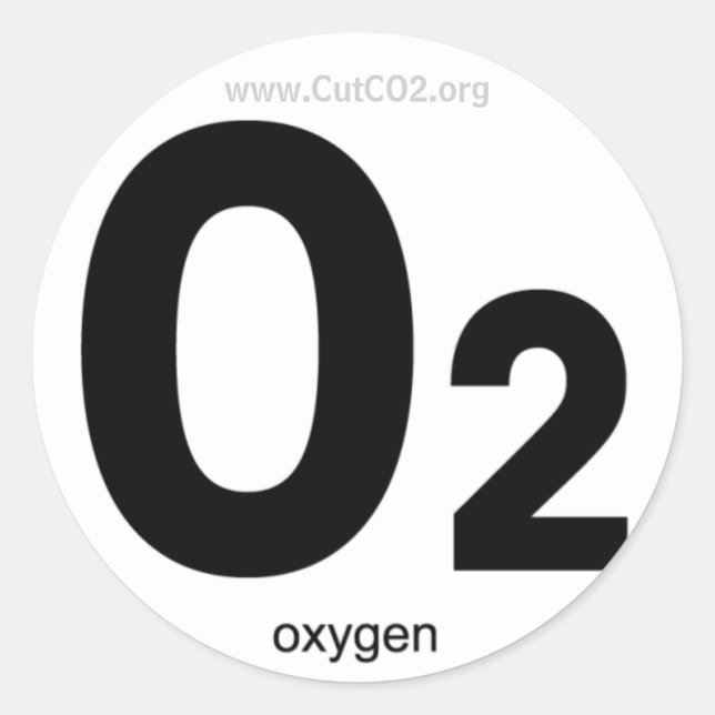 Oxygen Sticker (Front)