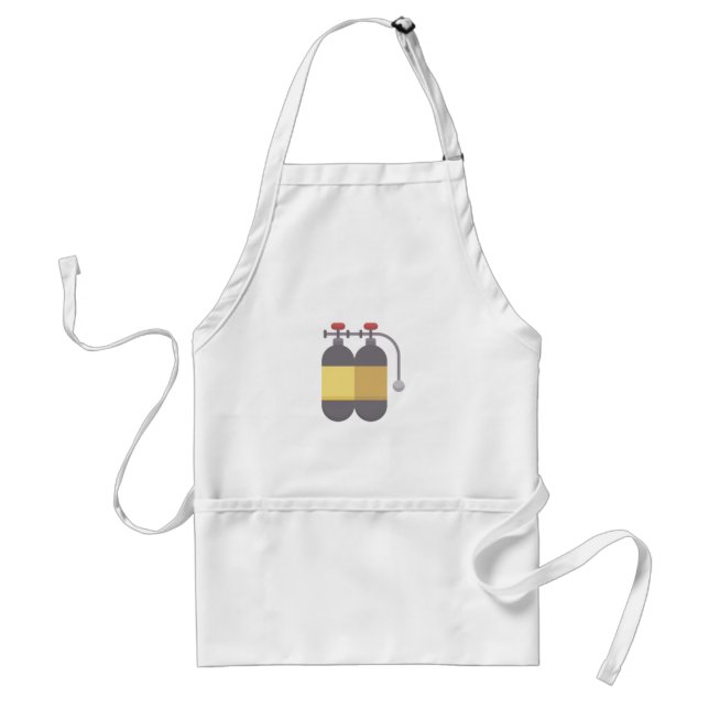 Oxygen tank - scuba tank standard apron (Front)