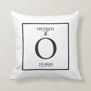 Oxygen Throw Pillow