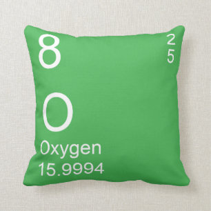 Oxygen Throw Pillow