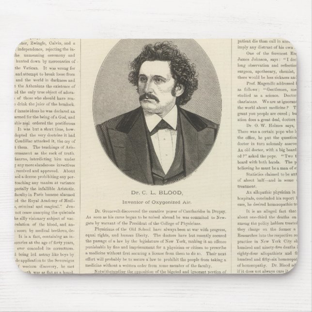 Oxygenized Air Mouse Pad (Front)