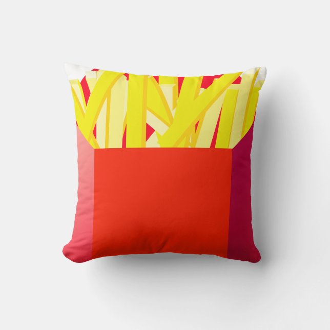Oxygentees French Fry American MoJo Pillow (Front)