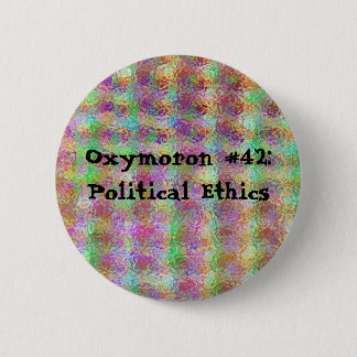 oxymoron 2 inch round button