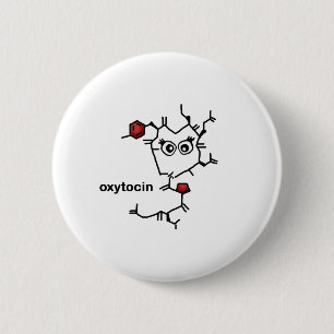 Oxytocin 2 Inch Round Button