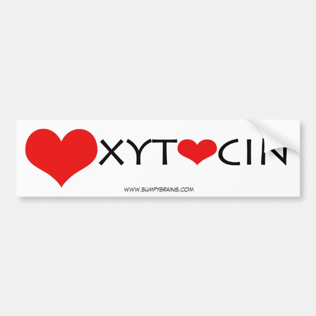 Oxytocin Bumper Bumper Sticker (Front)