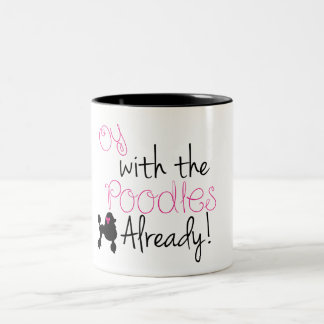 Oy avec de caniche la tasse déjà - filles de
