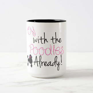 Oy avec de caniche la tasse déjà - filles de