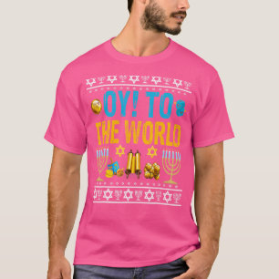 Oy To The World Jewish T-Shirt